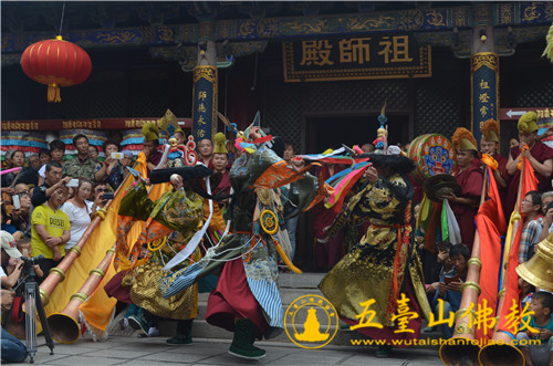 「五台山」山西五台山菩萨顶举行传统奉旨道场法会为世界祈福 「五台山」山西五台山菩萨顶举行传统奉旨道场法会为世界祈福