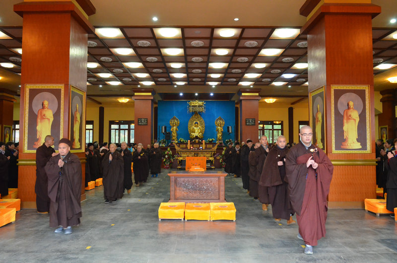 「东林寺」江西九江东林寺2015年冬季佛七起七 「东林寺」江西九江东林寺2015年冬季佛七起七