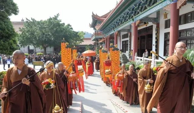 「广益」明生大和尚主法 广益法师三年闭关圆满