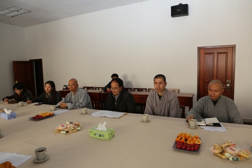 「弘法寺」广东深圳弘法寺佛学院举行2014年新学期工作会议