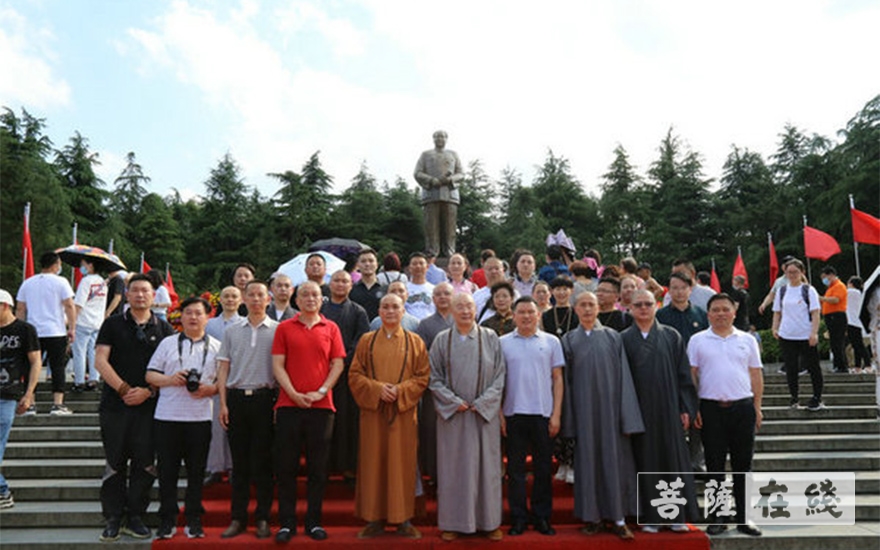 「永寿」永寿法师率四川四众弟子前往湖南开展红色教育之行
