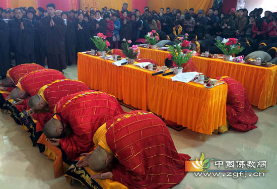 「佛教」河南鹤壁隆重举行三佛禅寺观音宝殿落成开光庆典
