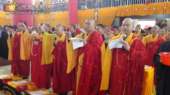 「佛教」河南鹤壁隆重举行三佛禅寺观音宝殿落成开光庆典