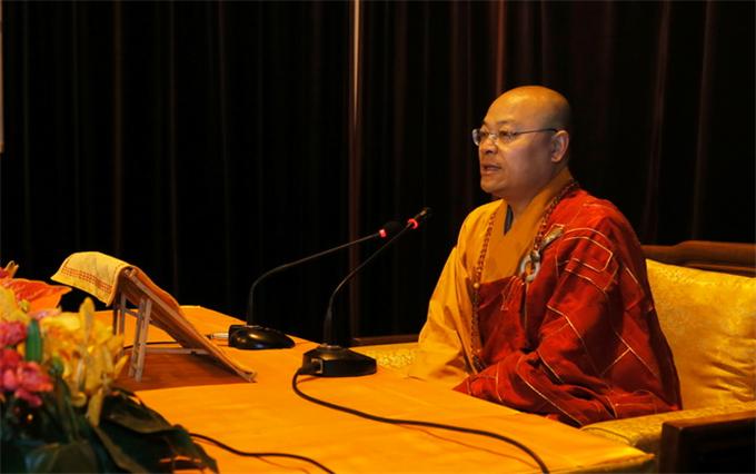 「佛教」浙江省杭州市灵隐寺举行乙未年首次三皈依法会
