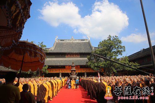 「台海时事」海峡两岸2015年修福修慧供千僧斋会在上海龙华古寺举行