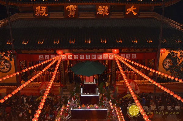 「佛教」上海玉佛禅寺隆重举行正月初九供佛斋天祈福大法会