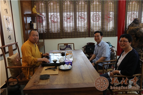 「弘法寺」尼泊尔文化部部长一行赴广东弘法寺参访