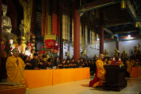 「佛教」浙江温州西隐古寺药师功德期供天法会圆满