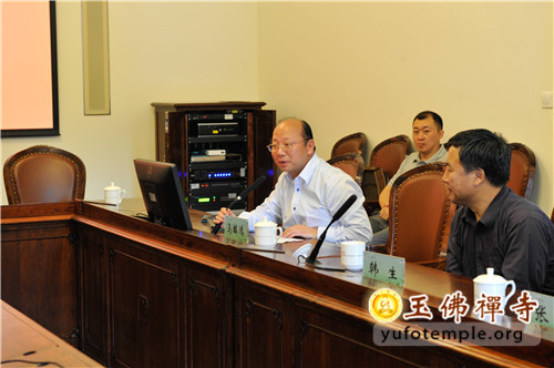 「佛教」上海戏剧学院玉佛禅寺梵乐团法师进修班开学典礼