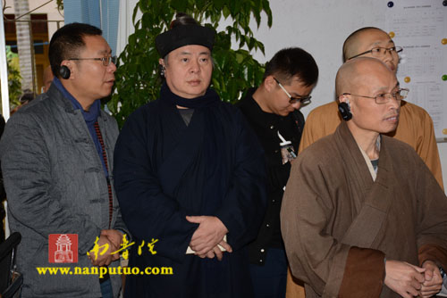 「佛教」浙江省佛教协会副会长、国清寺方丈允观大和尚到南普陀寺和闽南佛学院参访交流