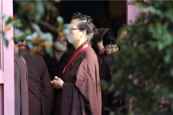 「佛教」佛七组图:一句弥陀 作大舟 「佛教」佛七组图:一句弥陀 作大舟