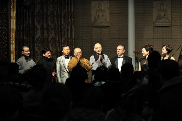「新年音乐会」浙江杭州永福禅寺举行2013祈福新年音乐会