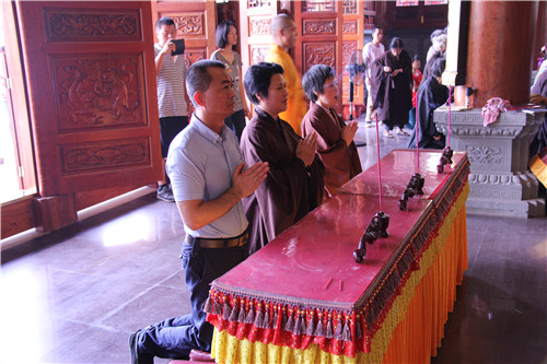 「观音」福建厦门石室禅院、梵天禅寺举行观音成道日拜千佛祈福吉祥法会