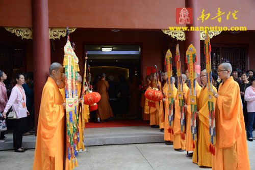 「佛教」福建福安种徳禅寺隆重举行观音阁落成暨佛像开光庆典法会