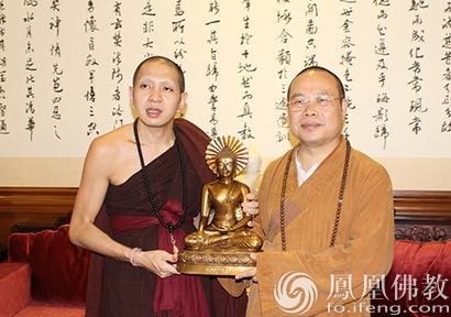「佛教」一路一带一家亲 泰国古巴亞里亞察大师莅临大佛寺