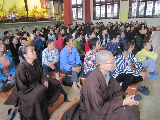 「佛教」海南海口泰华庵举行冬季佛七法会