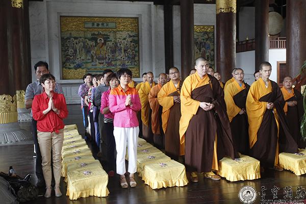 「佛教」绍兴炉峰禅寺净芳大和尚一行参访浙江雪窦山资圣禅寺 「佛教」绍兴炉峰禅寺净芳大和尚一行参访浙江雪窦山资圣禅寺