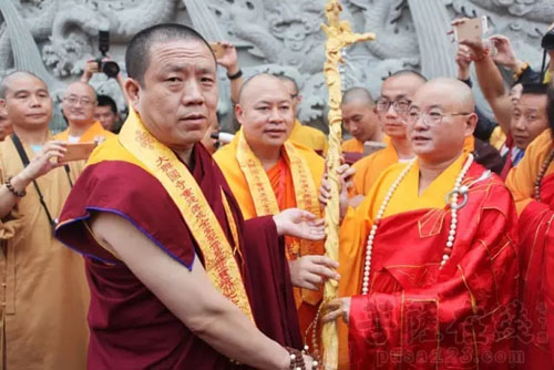 「佛教」贵州贵阳大兴国寺中兴第一代方丈心照法师升座仪式举行