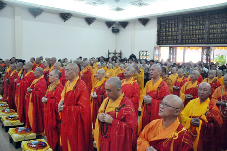 「佛教」印尼雅加达西禅长庆寺举办圣像落成开光大典（图）
