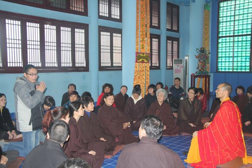 「佛教」石室禅院2011年第一期药师精进关圆满结束