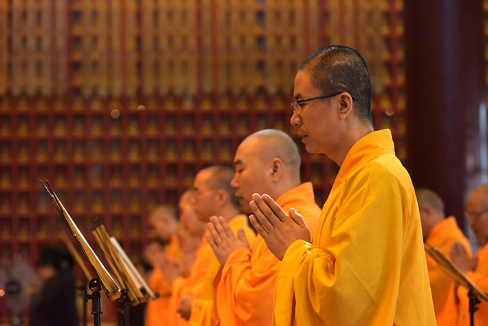 「佛教」柏林禅寺丁酉年中元节报恩法会拉开帷幕