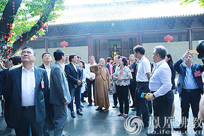 「大佛寺」广州市越秀区政协港澳委员一行参访大佛寺