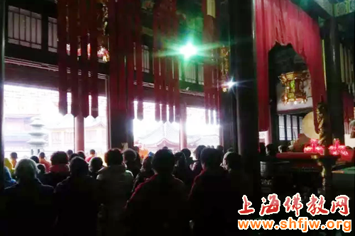 「报国寺」上海青浦报国寺举行初九供佛斋天祈福法会