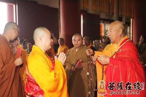 「佛教」江苏徐州宝莲寺举行觉耀法师荣膺方丈升座庆典