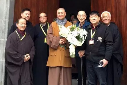 「佛教」上海佛教居士林举行2016年第一堂精进净七法会