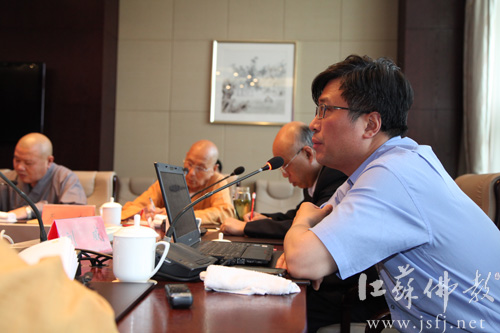 「佛教」江苏省佛教协会召开五届六次会长办公会