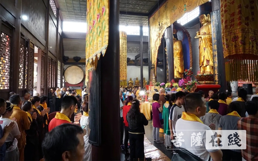 「台海时事」浙江湖州碧岩禅寺举行两岸同心、福满人间祈福法会