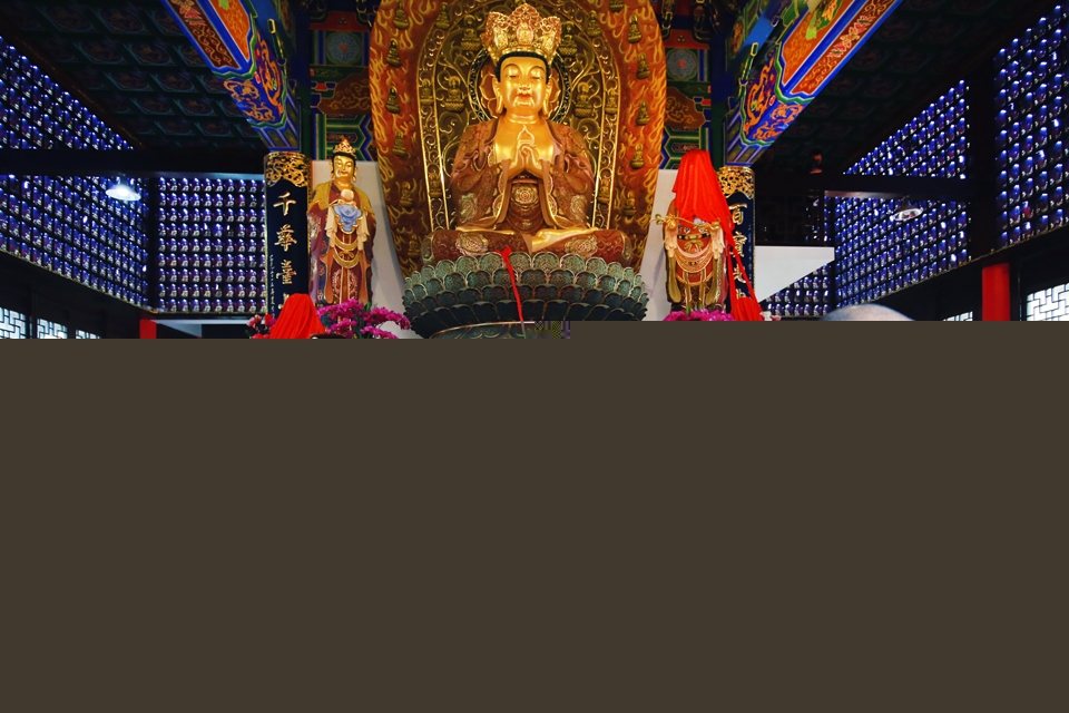 江苏南通福田寺举行智峰法师升座庆典暨毗卢阁三身佛开光法会