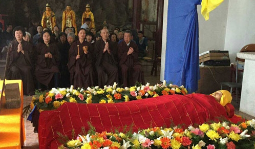 「玄奘」江苏南京玄奘寺名誉方丈吉慧长老百岁圆寂