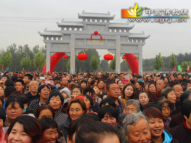 「佛教」河北南宫观音禅寺喜迎全堂佛像开光庆典