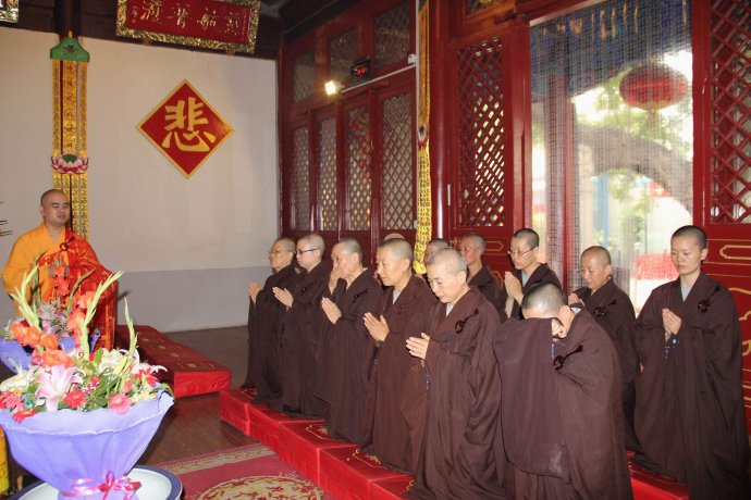 「佛教」北京佛教居士林“首届女众短期出家活动”戒行圆满