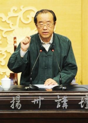 「文化」田青教授登扬州讲坛讲非遗保护视野下的佛教文化