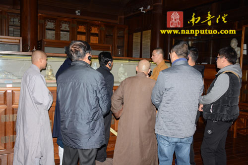 「佛教」浙江省佛教协会副会长、国清寺方丈允观大和尚到南普陀寺和闽南佛学院参访交流