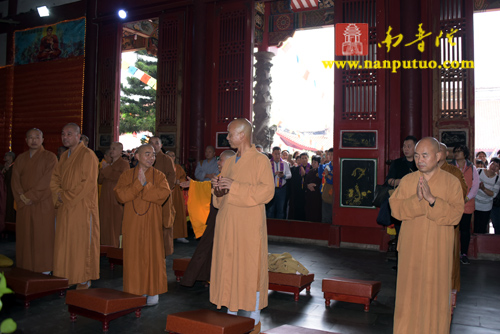 「佛教」福建福安种徳禅寺隆重举行观音阁落成暨佛像开光庆典法会