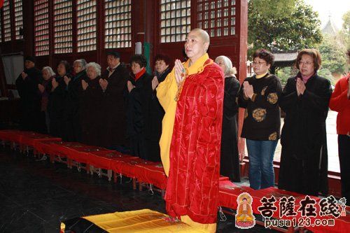 「佛教」上海市洪福寺启建护国利民免难消灾华严法会
