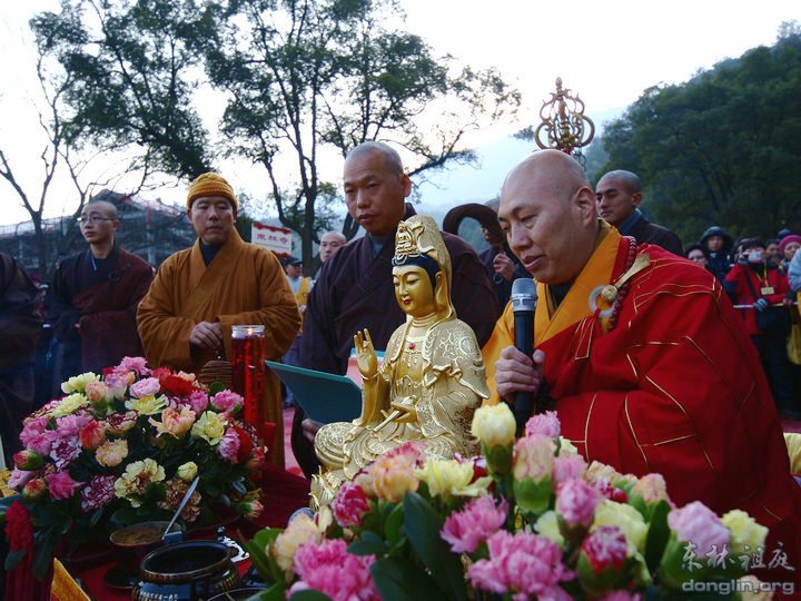 「东林寺」庐山东林寺举办大安大和尚升座法会