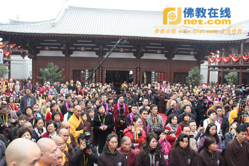 「佛教」四川成都双流县应天寺隆重举行灾后重建开光大典