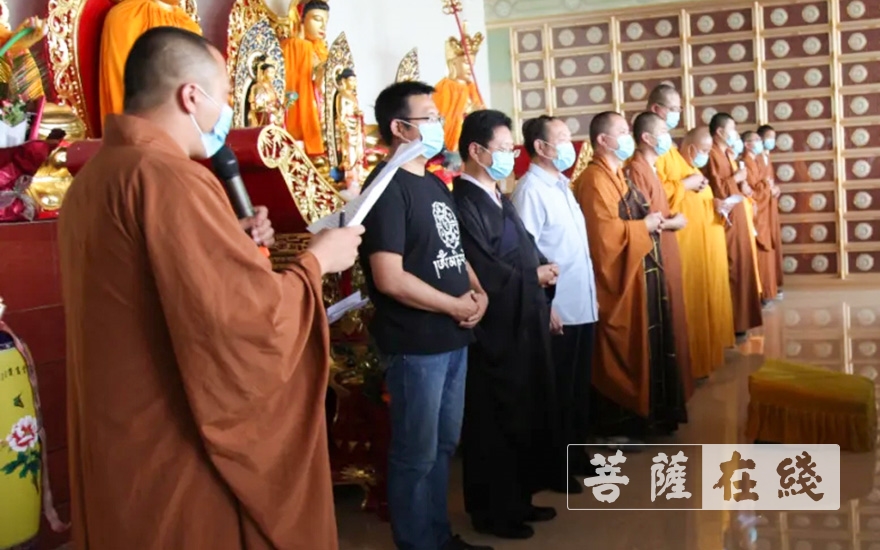 「佛教」山东枣庄甘泉寺举行心观老和尚灵骨追思入塔法会 「佛教」山东枣庄甘泉寺举行心观老和尚灵骨追思入塔法会