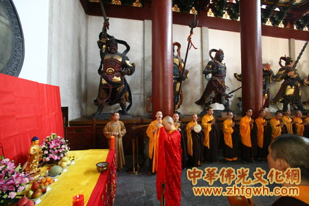 「灵隐寺」浙江灵隐寺举行“夏安居暨共修华严法会”