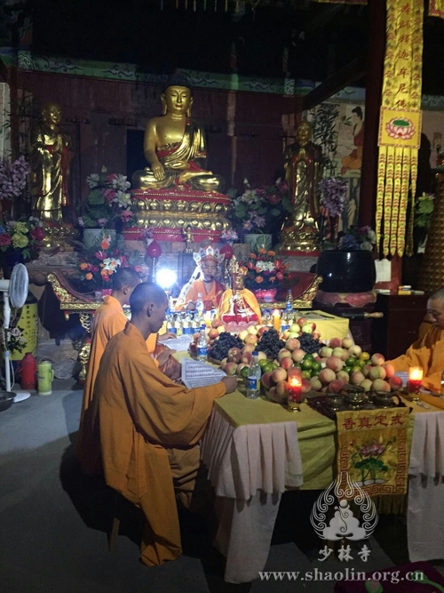 「瑜伽焰口」河南濮阳清丰普照寺为近期自然灾害往生众生举行瑜伽焰口超度法会