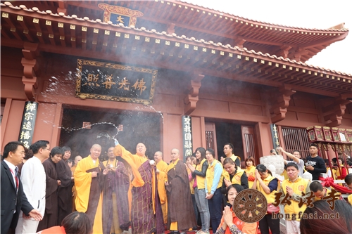 「佛教」广东河源福源寺隆重举行开光庆典法会