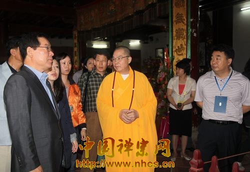 广东国际旅游文化节南华禅寺迎来各方人士参访
