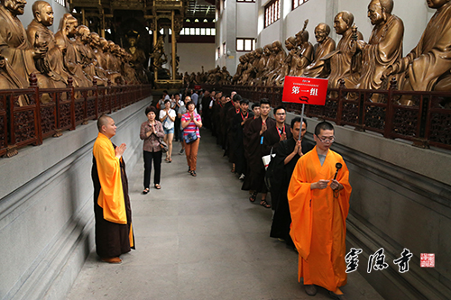 「灵隐寺」佛欢喜日 浙江杭州灵隐寺举办大型盂兰盆法会