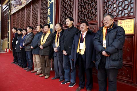 「佛教」浙江绍兴柯桥平阳寺举行财神菩萨开光法会