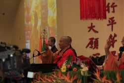 「佛光山」台湾佛光山中区道场2012年甘露灌顶三皈五戒典礼