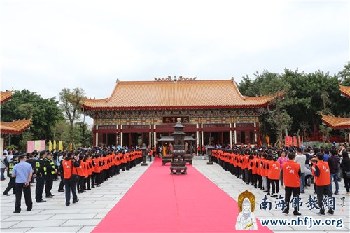 「佛教」广东深圳龙岗龙兴寺全殿落成开光祈福